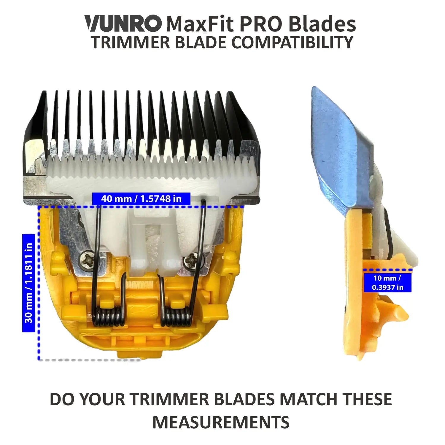 Lâmina Tosquiadeira 4F MaxFit PRO (9,5 mm)